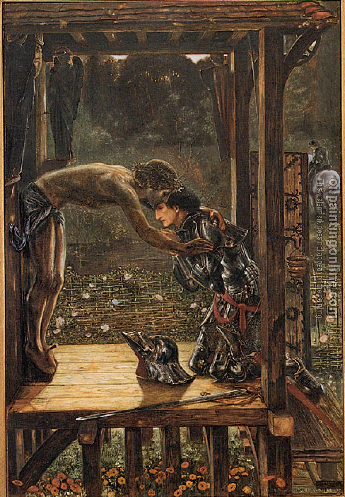 Burne-Jones, Sir Edward Coley - The Merciful Knight